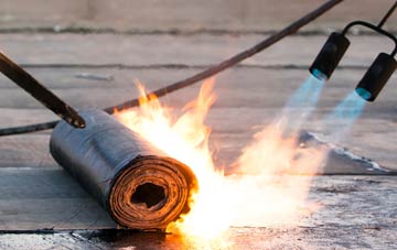 Under The Wood asphalt flat roofing repairs